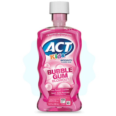KIDS ANTICAVITY RINSE BUBBLEGUM